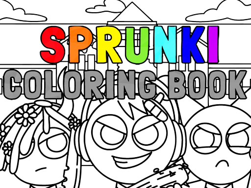 Sprunki Coloring Book Game
