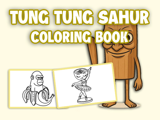 Tung Tung Sahur Coloring Book