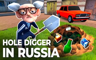 Hole Digger In Russia