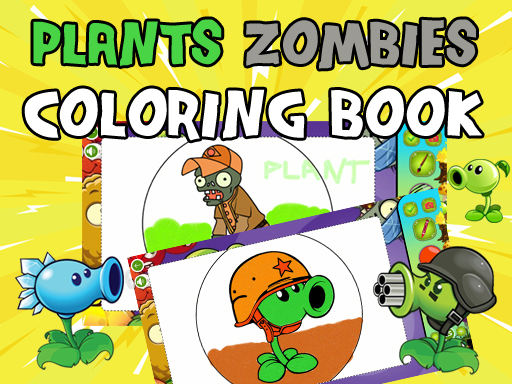 Plants Vs Zombies Coloring