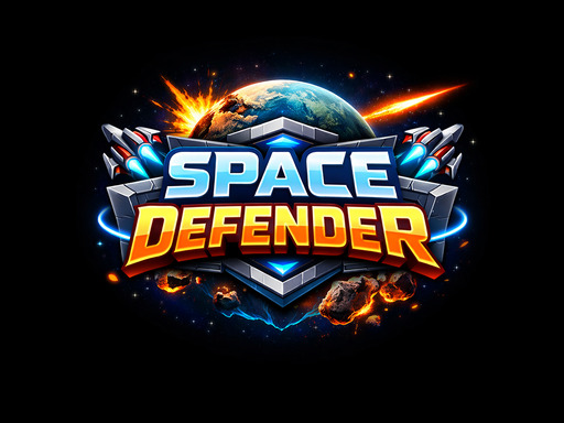 Neon Space Defender