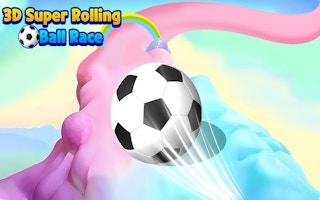3d Super Rolling Ball Race