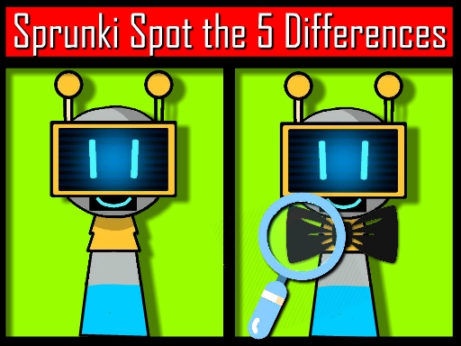 Sprunki Spot The 5 Differences