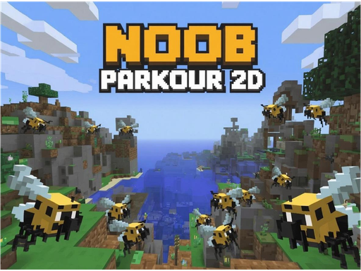 Noob: Parkour 2d