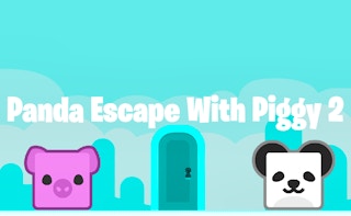 Panda Escape With Piggy 2